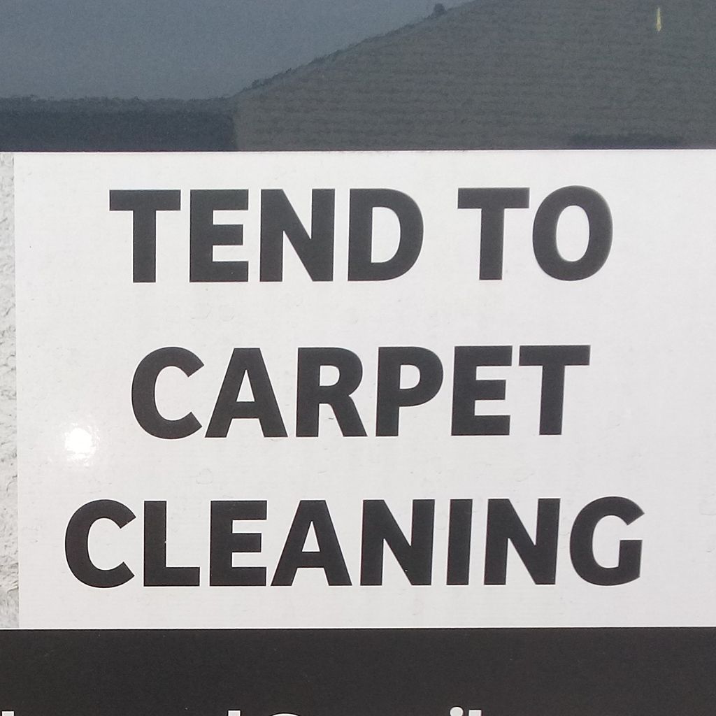 TEND TO CARPET CLEANING