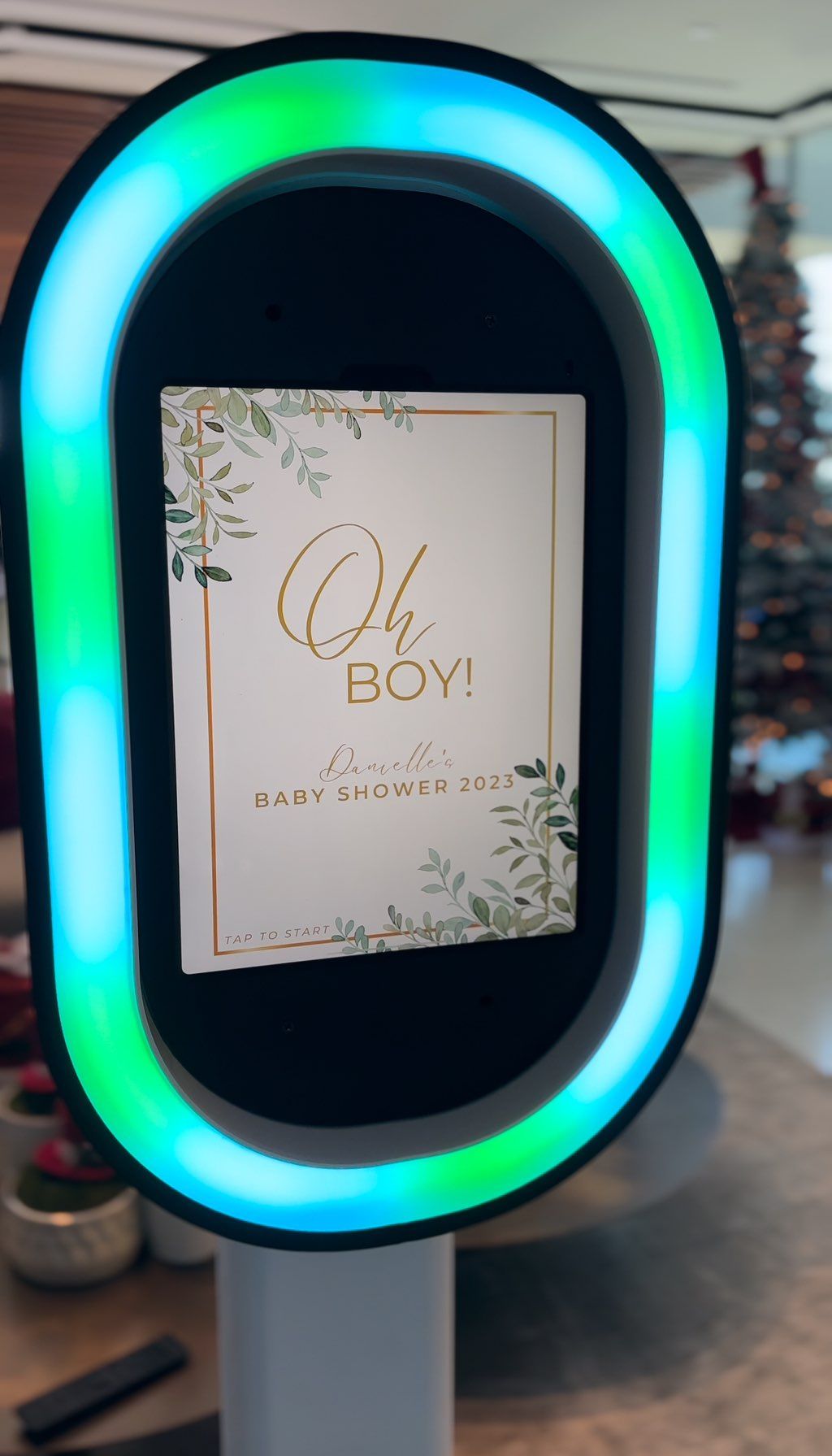 Celebrity Baby Shower Front Screen