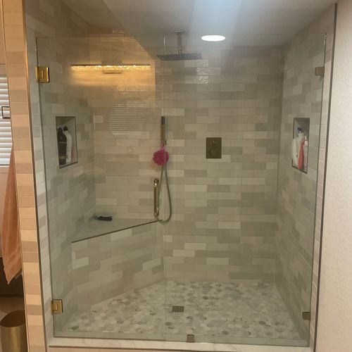 Shower addition 