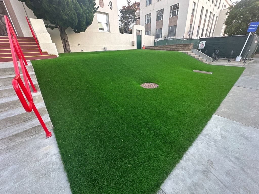 Artificial turf installation 