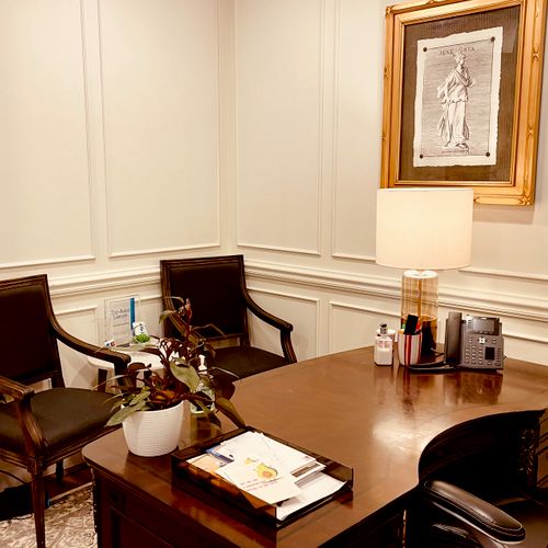 Reception area of Everette Law Firm
