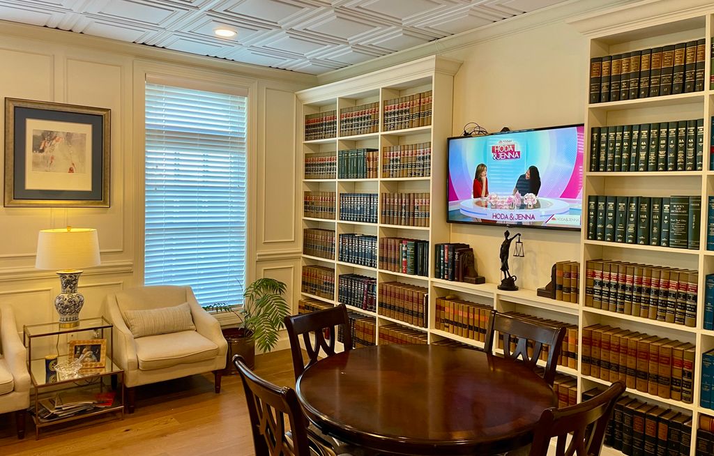 Conference area in Kathy's office