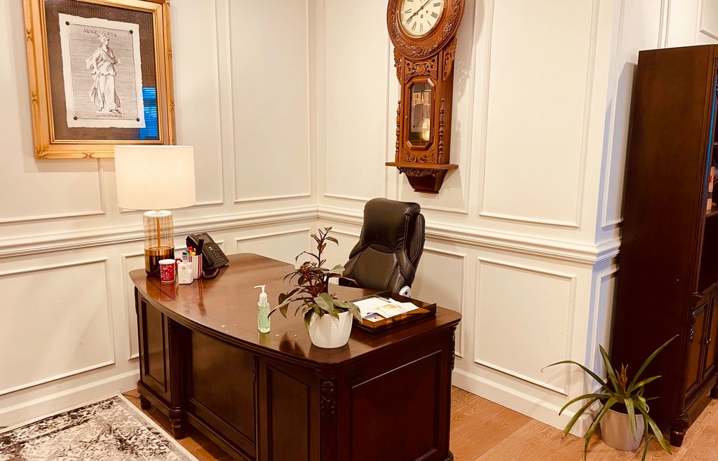 Reception area of Everette Law Firm