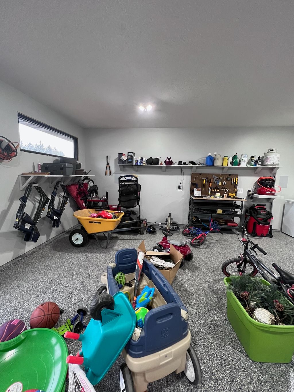 Garage - Painting & Shelving
