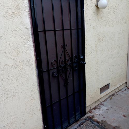 security metall door