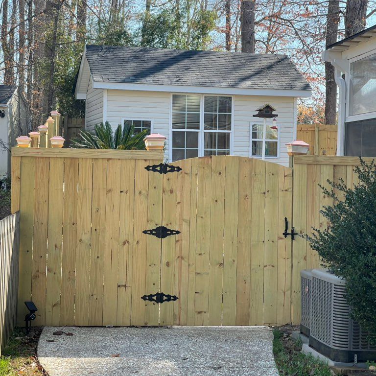 Clarks low country fencing