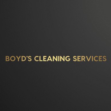 Boyd’s cleaning service