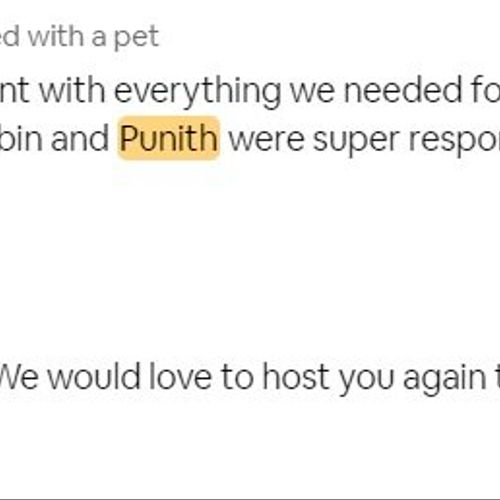 After a previous bad co-hosting experience, Punith