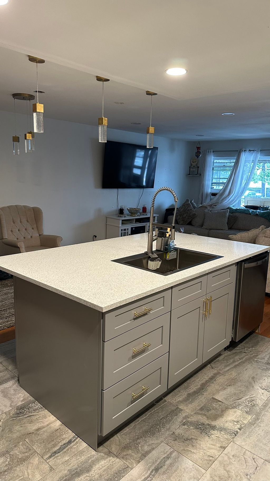 New kitchen island 