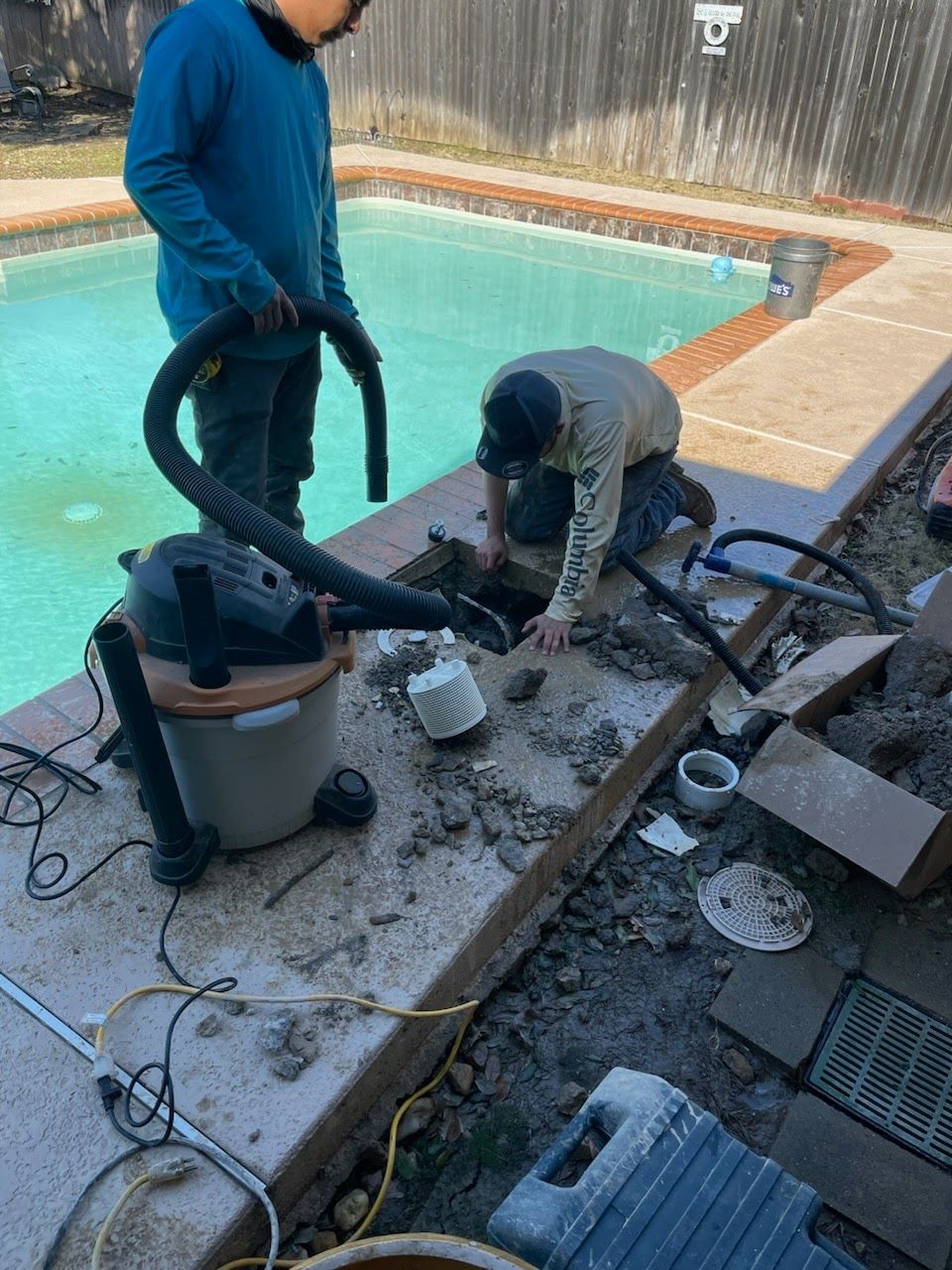 techs found suction leak!