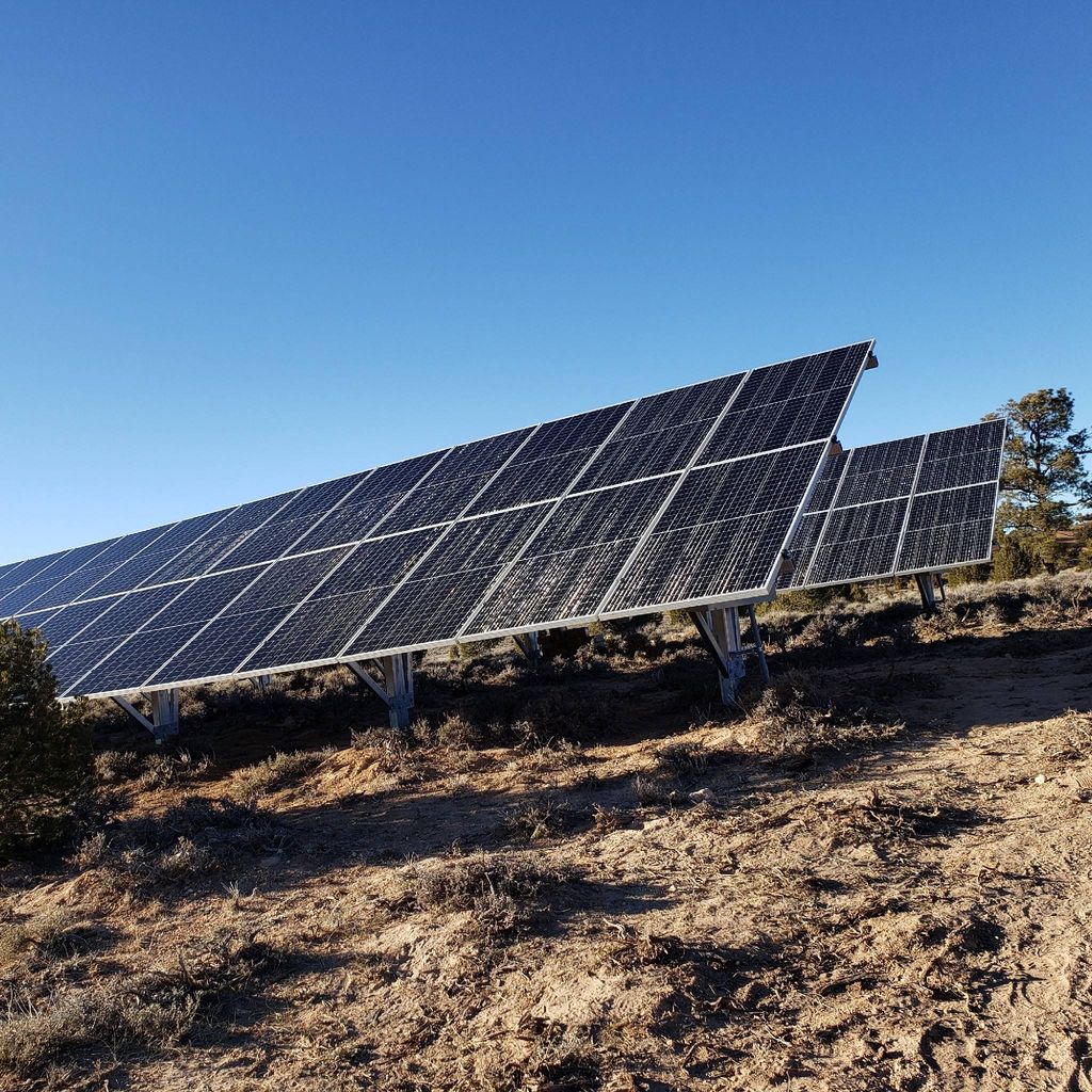 Rerack and Service Solar