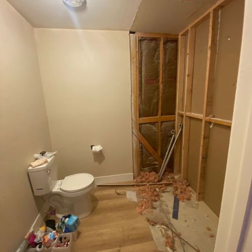 Called to get estimate for remodel my bathroom the
