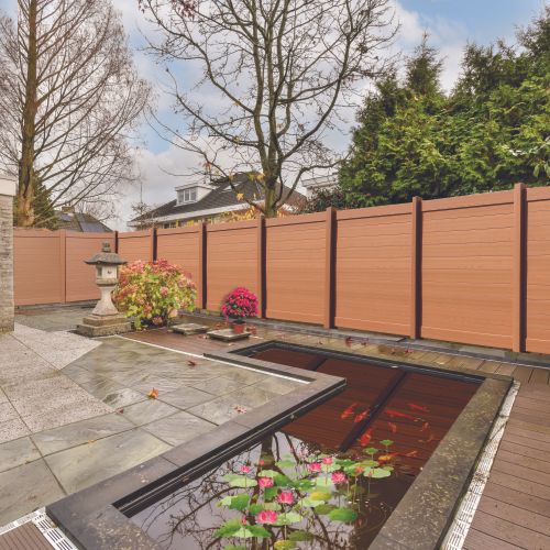 Horizontal Privacy Fencing 6 ft High