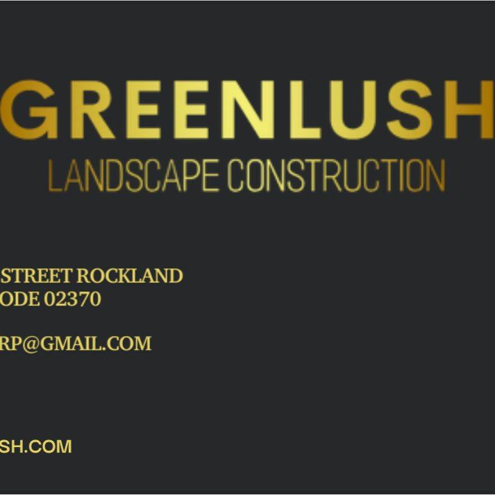 Green lush corp landscaping construction