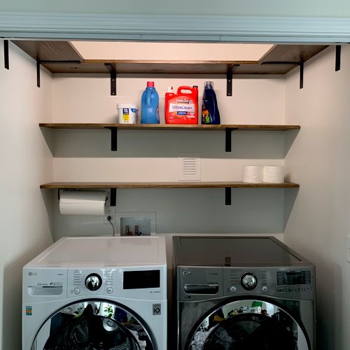 Closet and Shelving System Installation