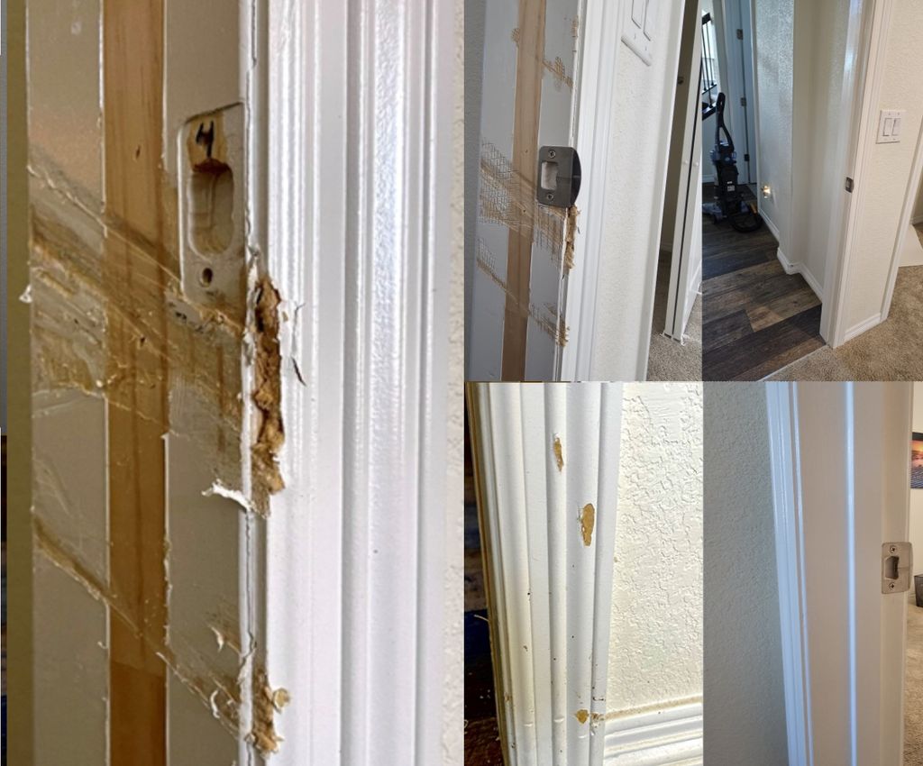 Damaged Door Frame