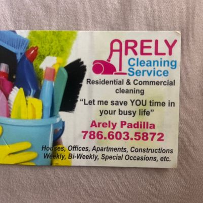 Avatar for Arely Cleaning Services Llc