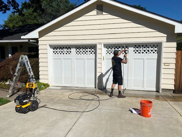 Single Story Exterior Paint Before