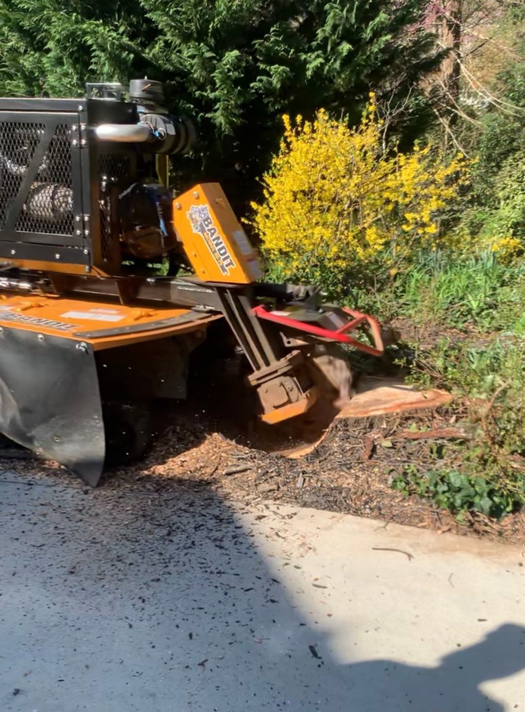 Stump grinder