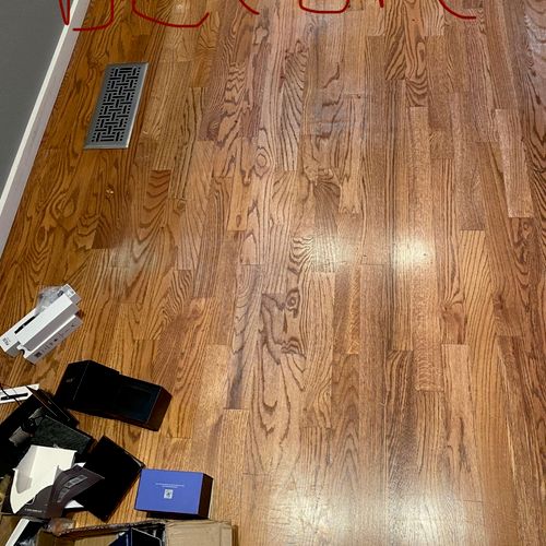 Hardwood Floor Refinishing