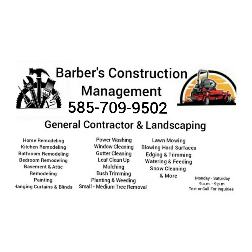 Barber's Construction Management