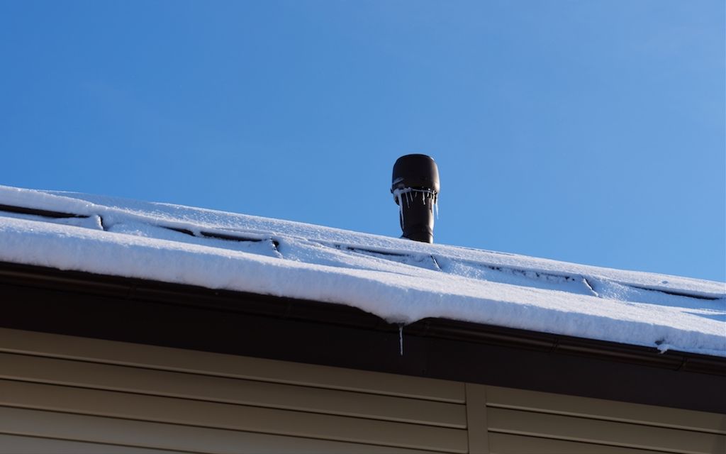 What is a plumbing stack?