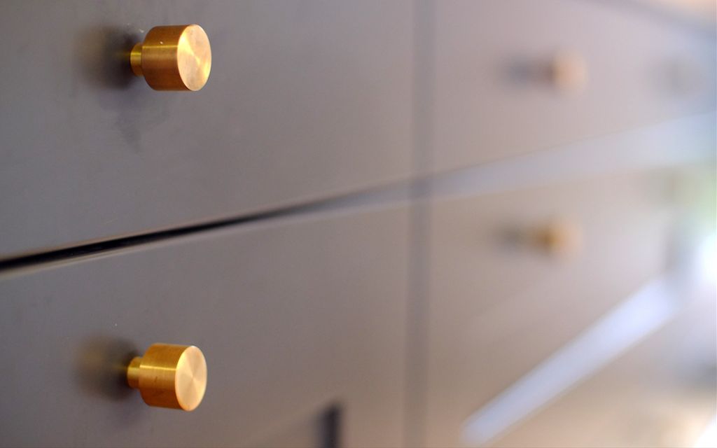 How to clean brass hardware in your home.