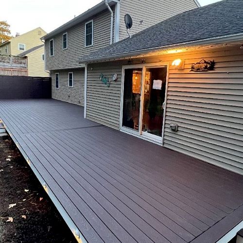 I'm thrilled with Sepol Environment's deck constru