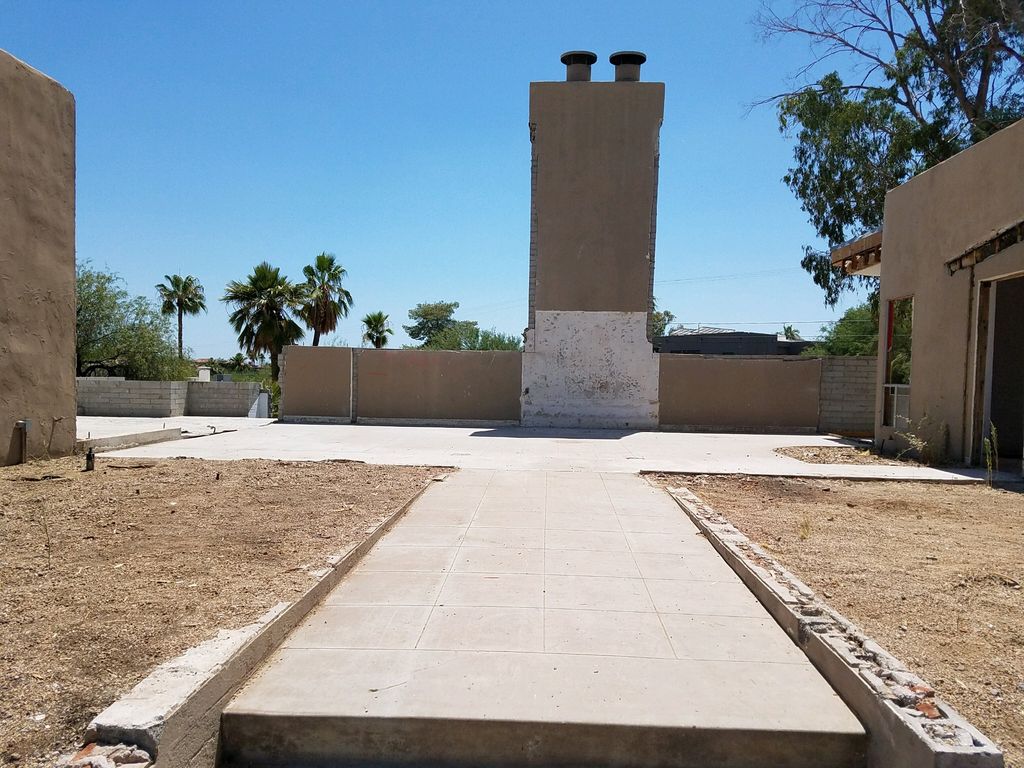 After total Demolition of house