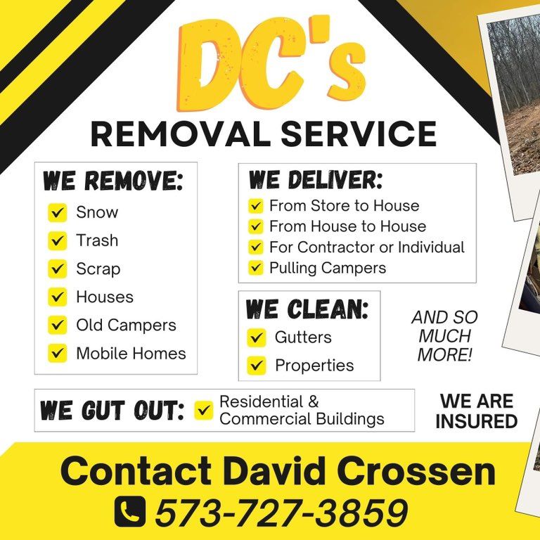 Dc’s Removal Service