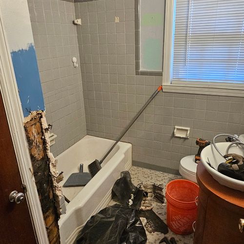 Bathroom Before