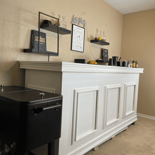 We can turn any space into a beautiful bar area!