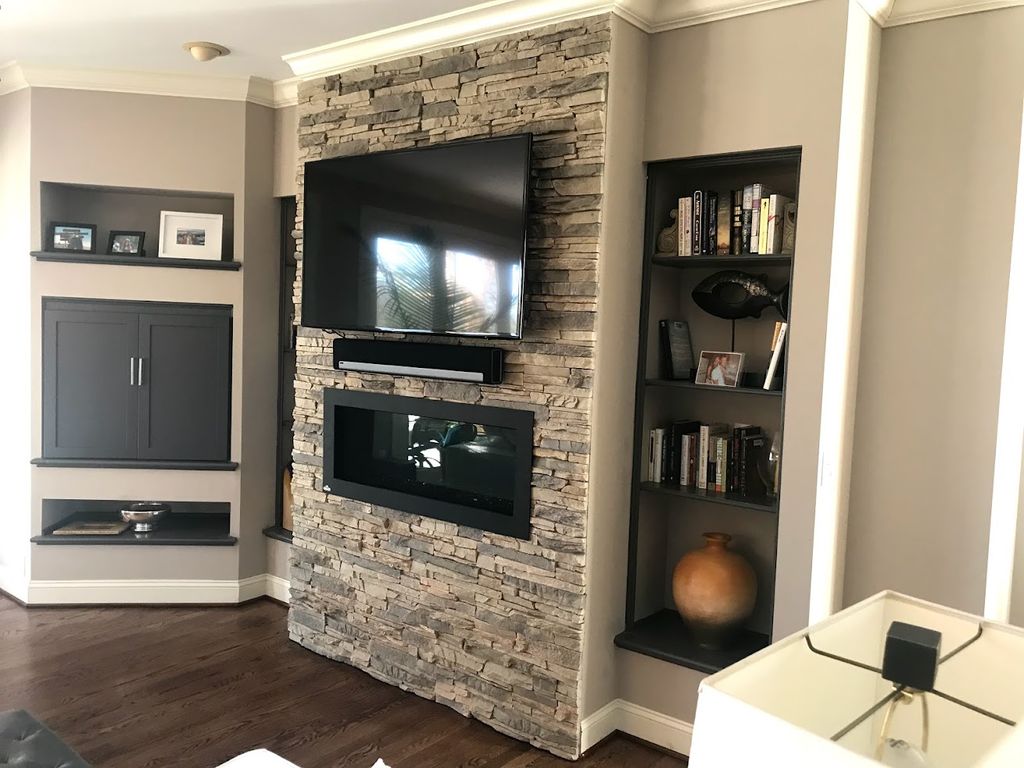 Rehoboth Beach Home - Painted Built- Ins 