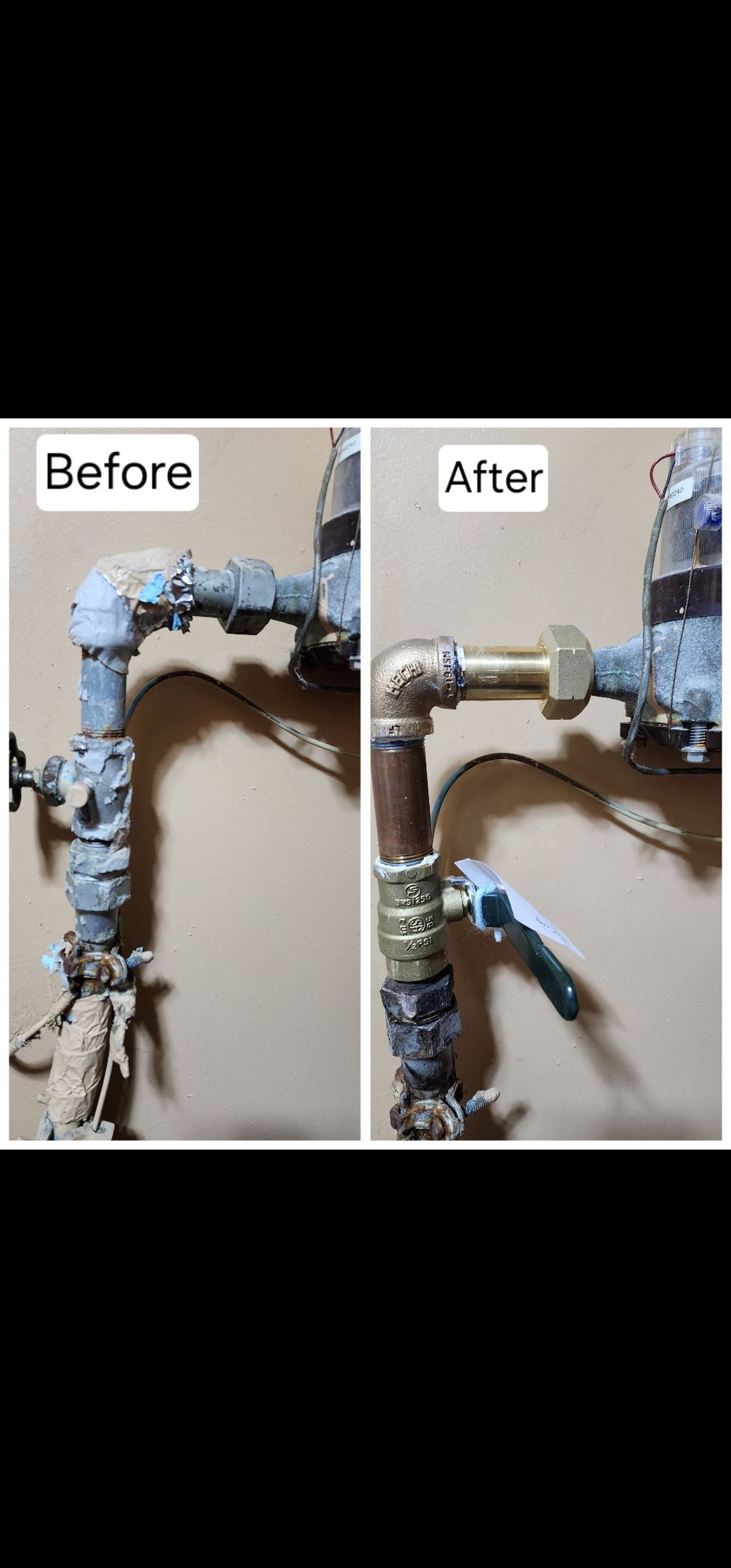 water main stop replacement 