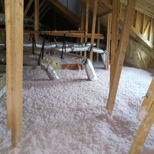 fiberglass attic insulation 