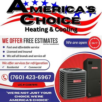Avatar for Americas Choice Heating and Cooling
