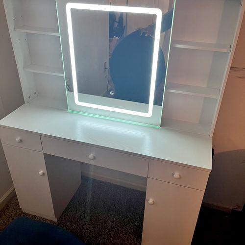 Hired him to put together my vanity. He did an exc