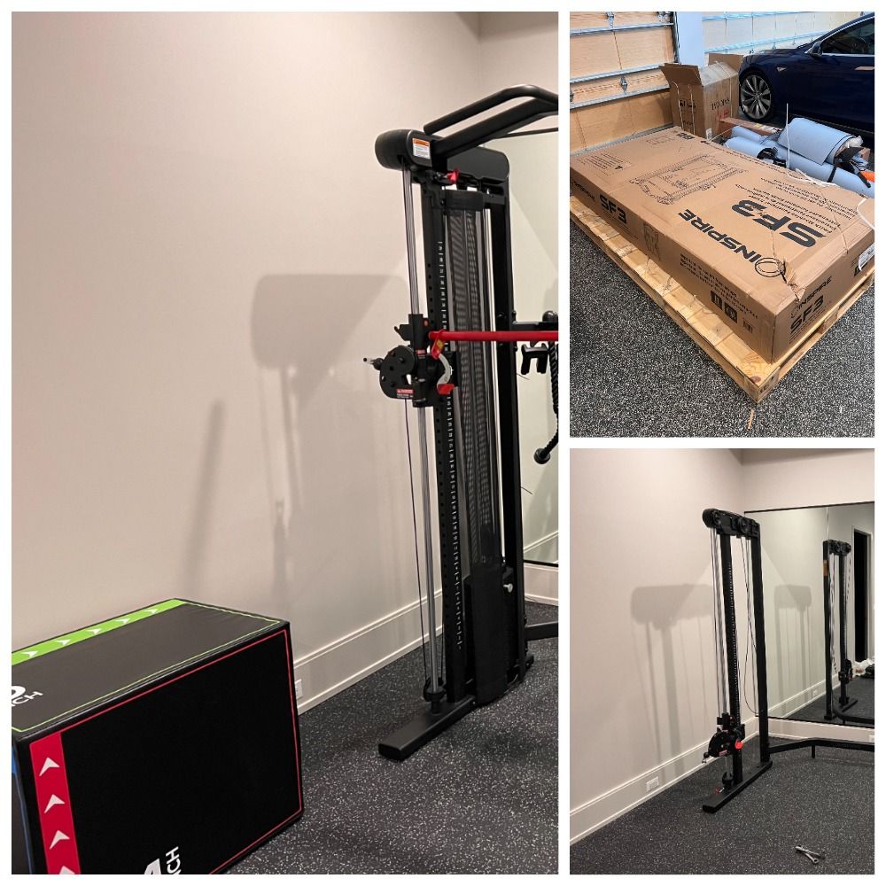 assembling a home exercise machine