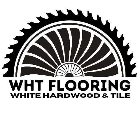 White Hardwood & Tile Flooring