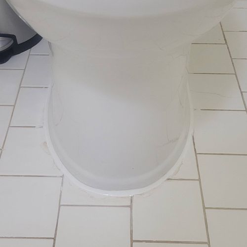 Amazing work! I had an issue with a toilet bowl le