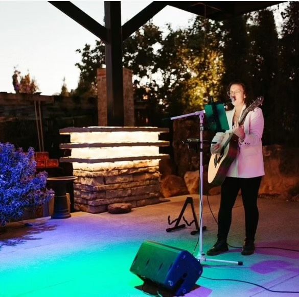 Nicole Springer performs for wedding ceremonies an