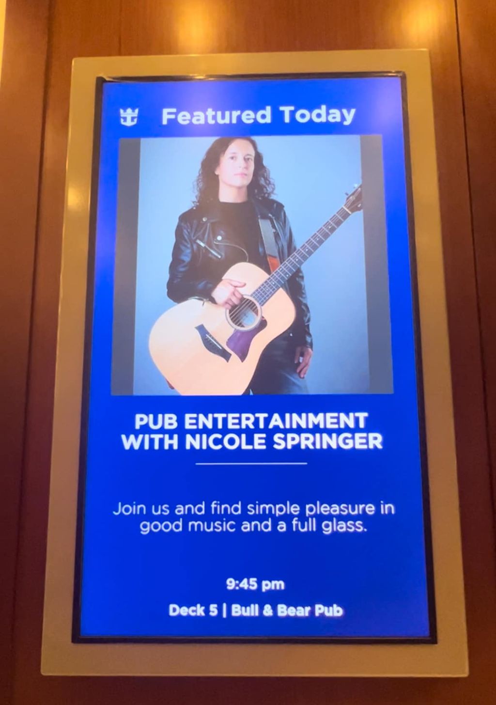 Nicole Springer is a featured performer for The Ro