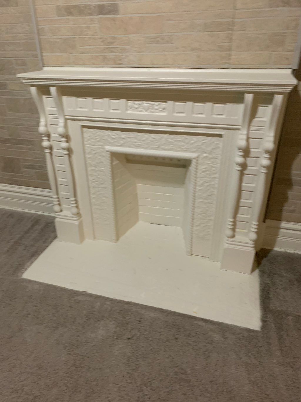 Me and my team clean fireplaces to