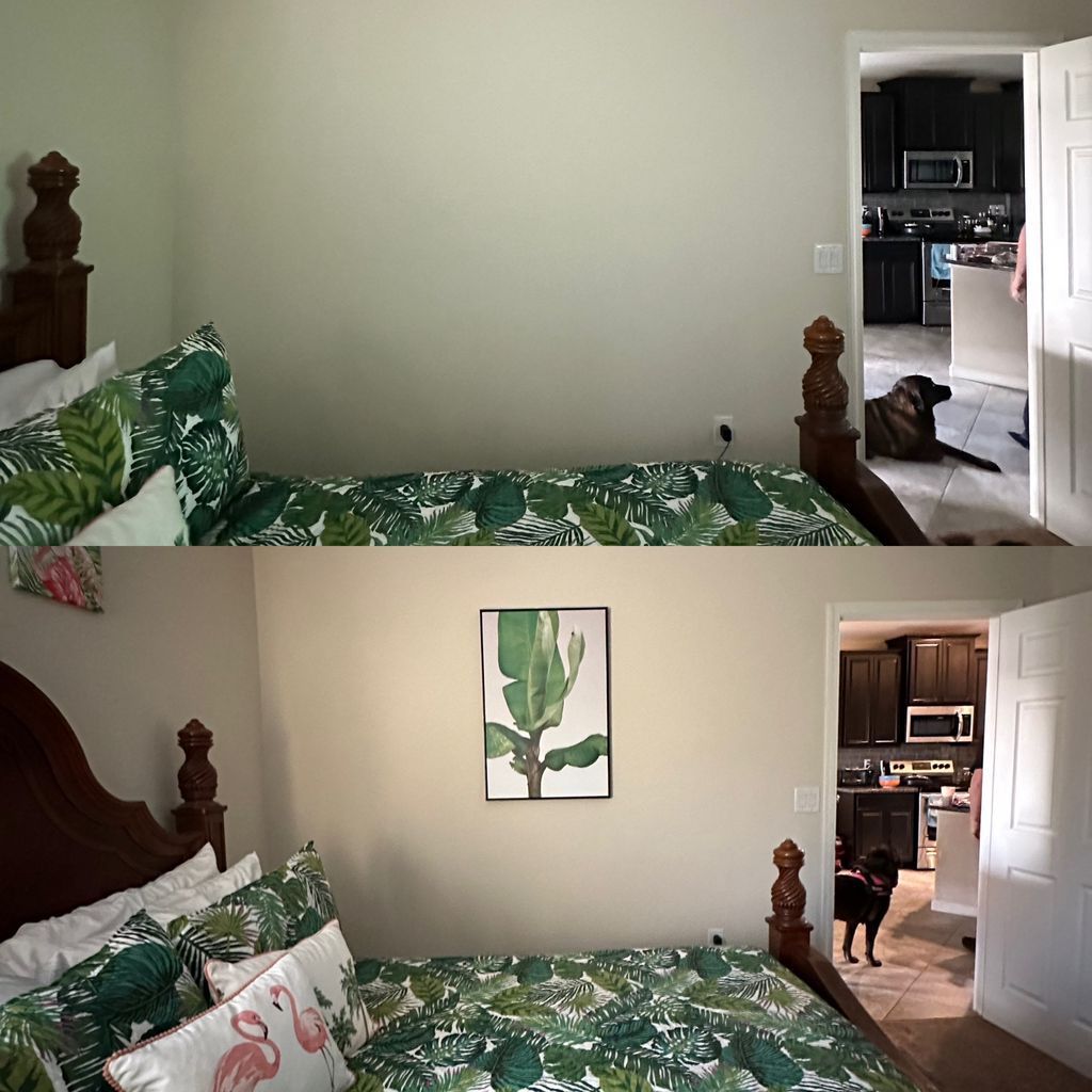 Picture Hang (Before/After)