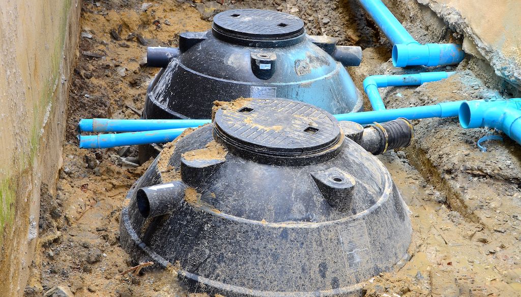 septic tanks in ground