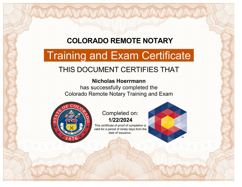 Training and Exam Certification for RON