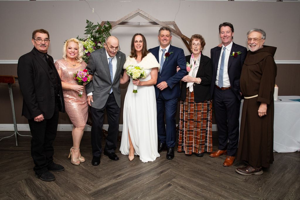 An Irish wedding at the Hibernians in Oswego. 