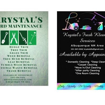 Avatar for Krystal's Fresh Kleaning Services LLC