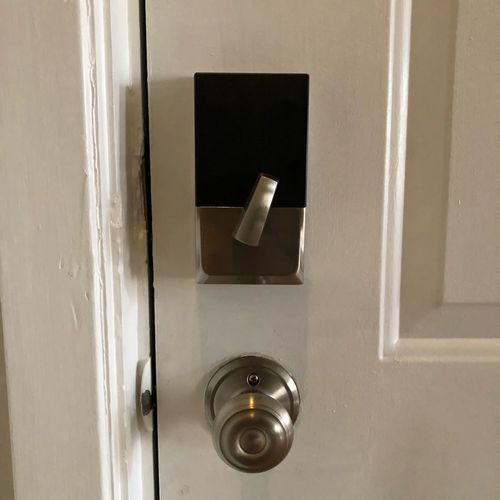 very polite master. I replaced my door lock with a