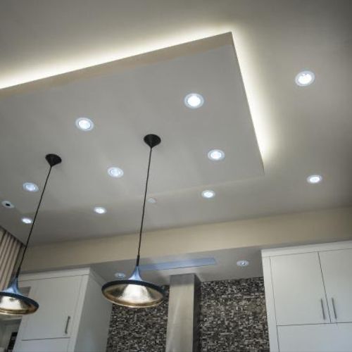 Recessed and Pendant lights Installation 